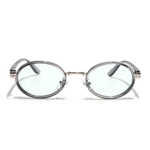 Vuro | Clear Blue Ovel Sunglasses | MG7351