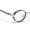 Vuro | Clear Blue Ovel Sunglasses | MG7351