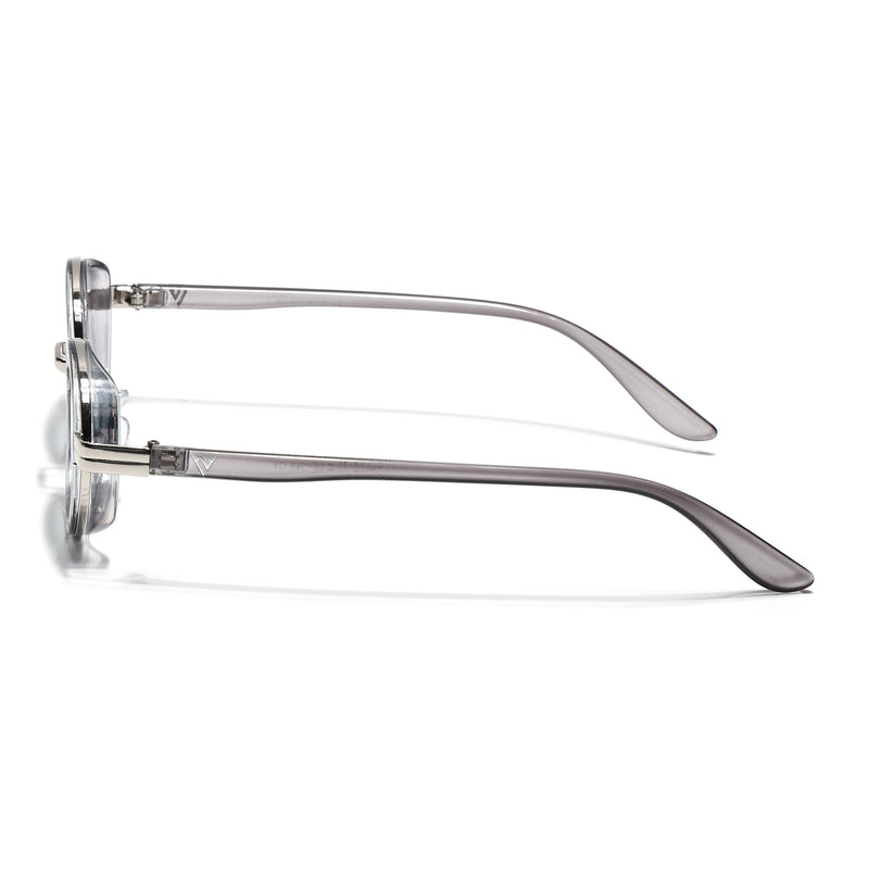 Vuro | Clear Blue Ovel Sunglasses | MG7351