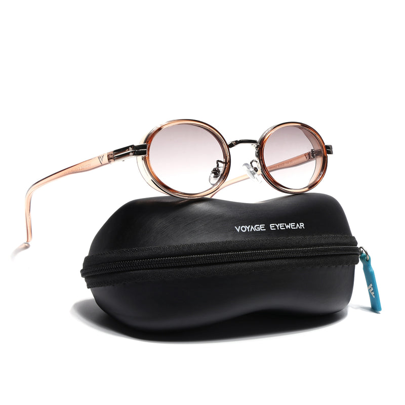 Vuro | Light Brown Ovel Sunglasses |  MG7352