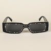 Black Rectangle Sunglasses - MG4362