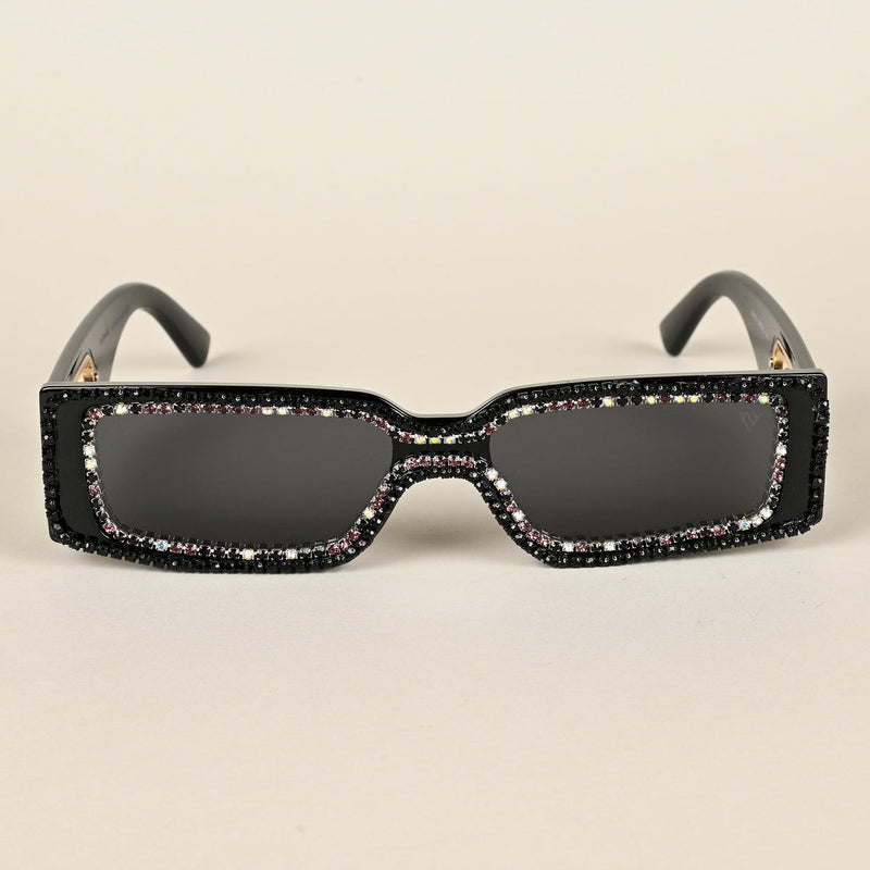 Black Rectangle Sunglasses - MG4362