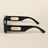 Black Rectangle Sunglasses - MG4362