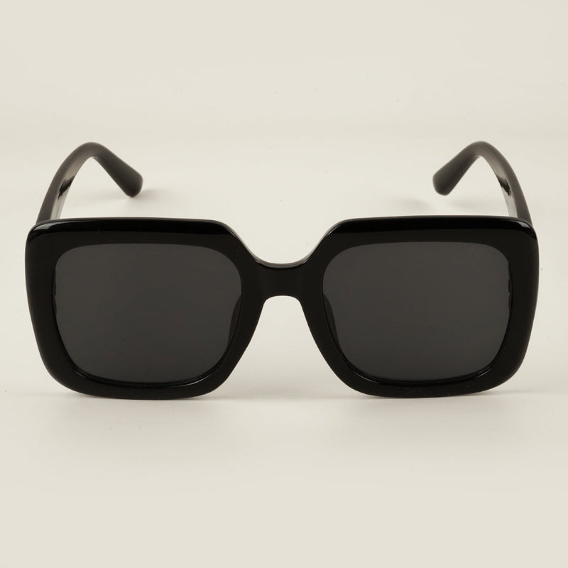 Voyage Black Square UV Protection Sunglasses for Women (434MG4090)