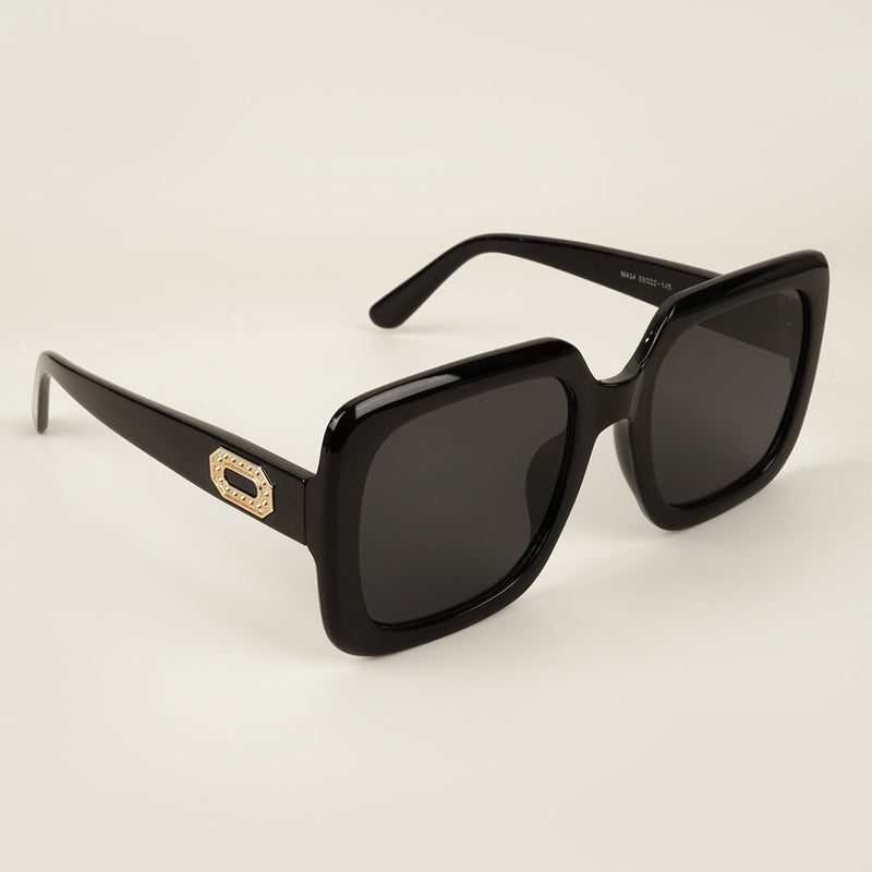 Black Square UV Protection Sunglasses - MG4090