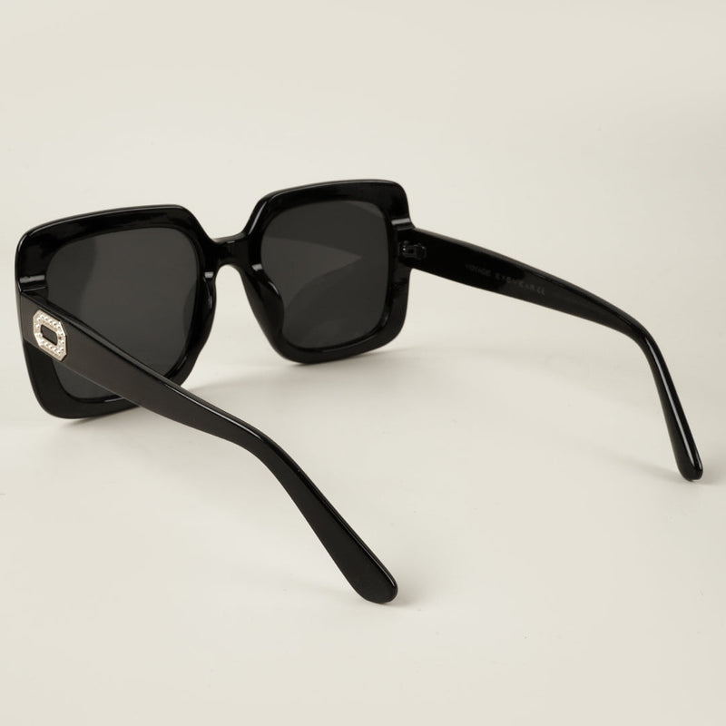 Black Square UV Protection Sunglasses - MG4090