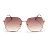 Square Brown Sunglasses - MG4338