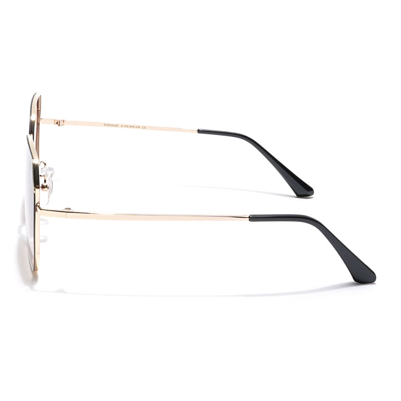 Square Brown Sunglasses - MG4338