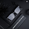Polarized Black Wayfarer Sunglasses - PMG3722