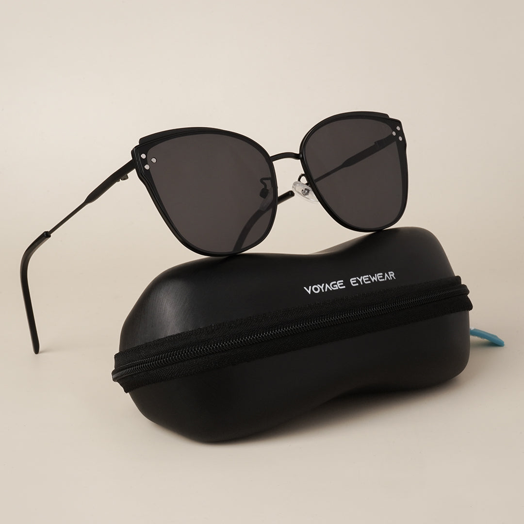 Voyage Cateye Black Sunglasses MG2859