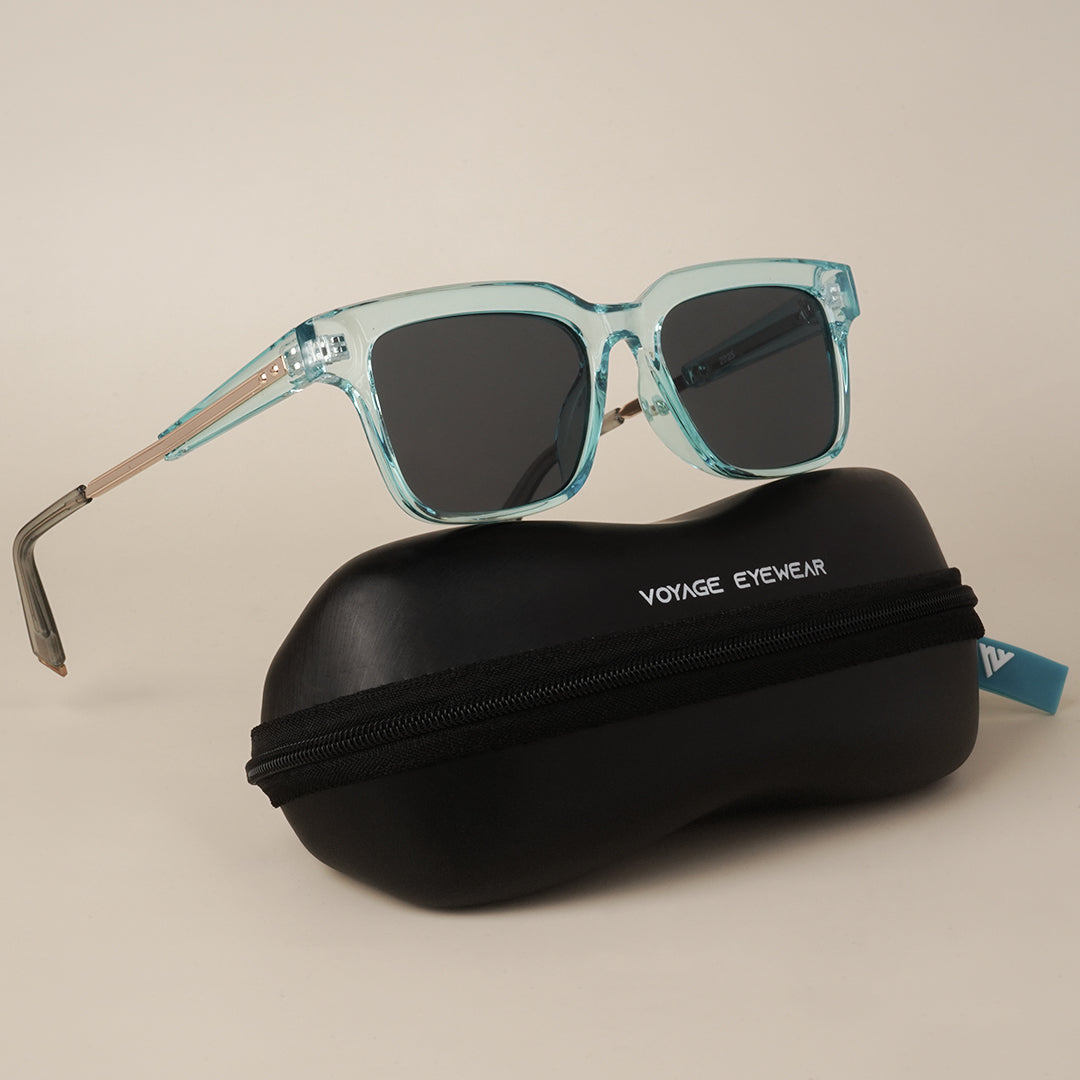 Voyage Blue Wayfarer Sunglasses MG3566