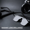 Aether | Black Polarized Wayfarer Sunglasses - PMG4578