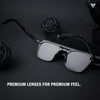 Polarized Black Round Sunglasses - PMG3720