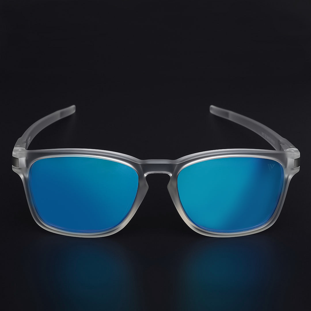 Voyage Exclusive Blue Polarized Wayfarer Sunglasses for Men & Women - PMG3973