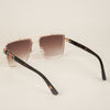 Wayfarer Brown & Clear Sunglasses - MG4176