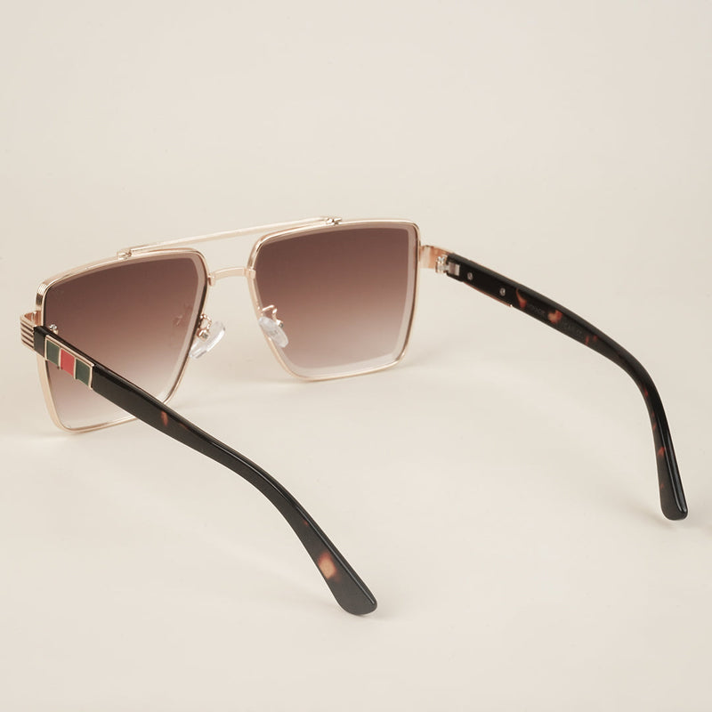Wayfarer Brown & Clear Sunglasses - MG4176