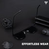 Black & Silver Polarized Wayfarer Sunglasses - PMG4287