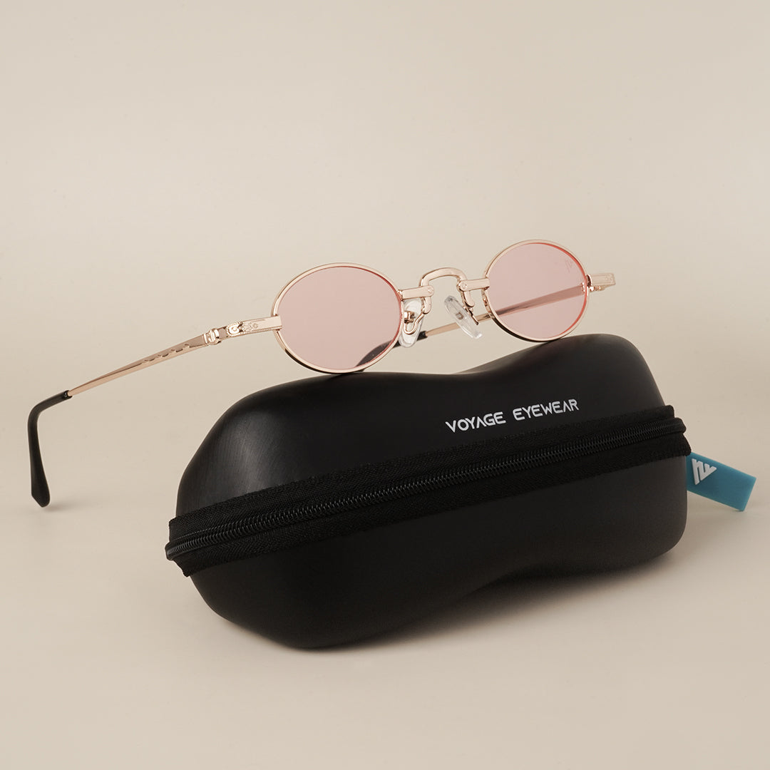 Voyage Pink Oval Sunglasses MG3592