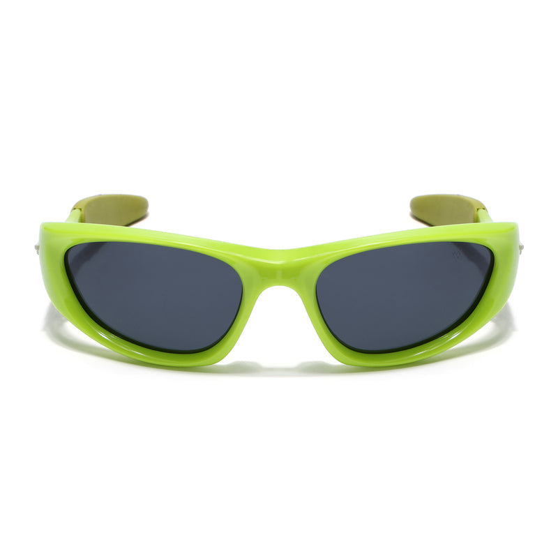 Echelon | Black Polarized Wrap Around Sunglasses - PMG4019