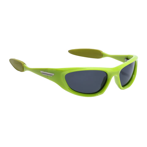 Echelon | Black Polarized Wrap Around Sunglasses - PMG4019