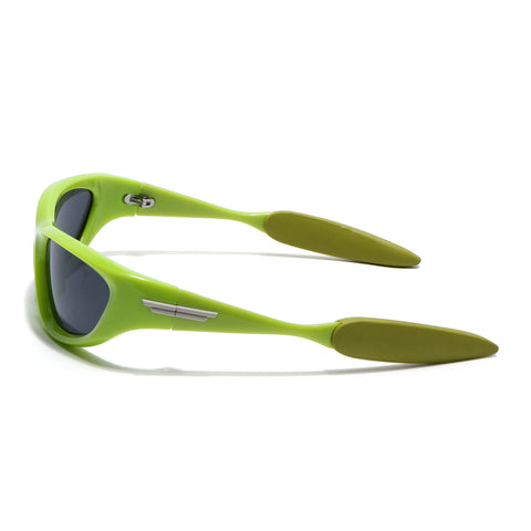 Echelon | Black Polarized Wrap Around Sunglasses - PMG4019