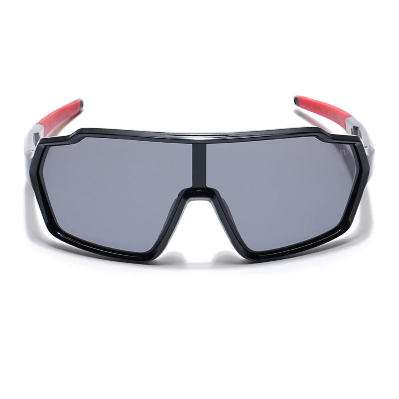 Drift Sunglasses for Kids -6 yrs To 12 yrs (Black Lens | Black Frame - PMG6060)