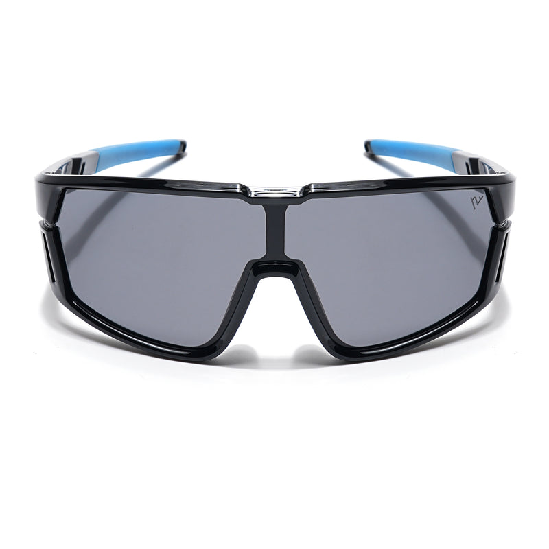 Drift Sunglasses for Kids -6 yrs To 12 yrs (Black Lens | Black Frame - PMG6064)