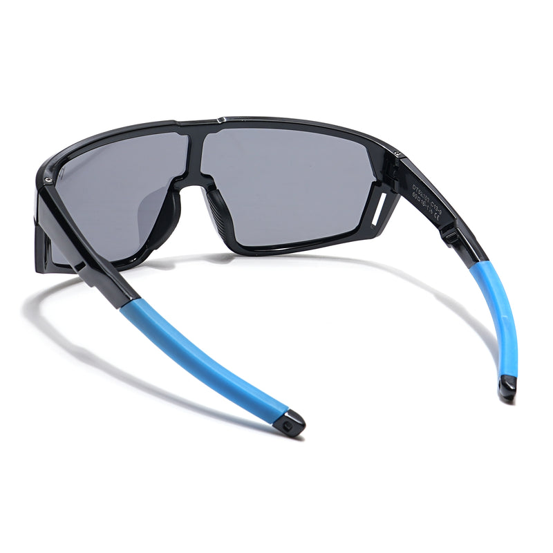 Drift Sunglasses for Kids -6 yrs To 12 yrs (Black Lens | Black Frame - PMG6064)