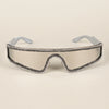 Silver Wrap-Around Sunglasses - MG4349