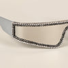 Silver Wrap-Around Sunglasses - MG4349
