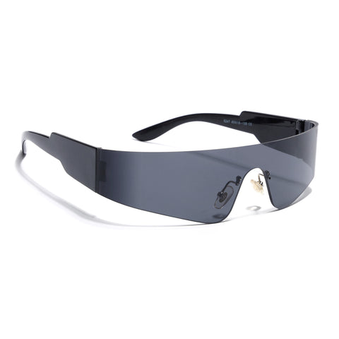 Xylar | Black Polarized Wrap Around Sunglasses - PMG4022