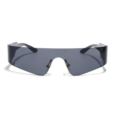 Xylar | Black Polarized Wrap Around Sunglasses - PMG4022