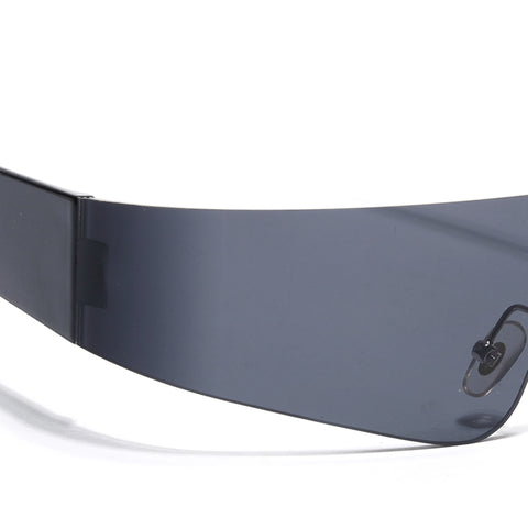 Xylar | Black Polarized Wrap Around Sunglasses - PMG4022