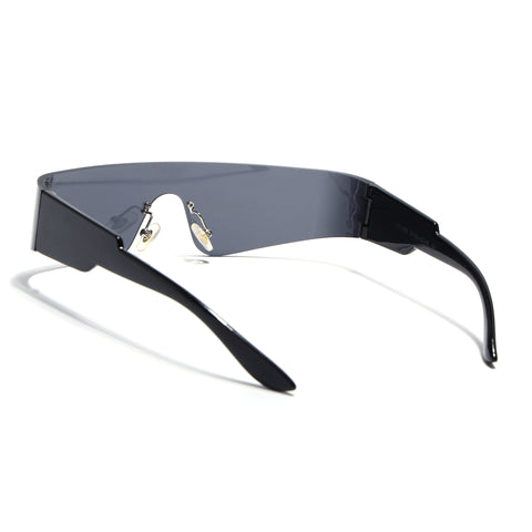 Xylar | Black Polarized Wrap Around Sunglasses - PMG4022