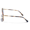 Voyage Select Cateye Sunglasses (Grey & Clear Lens | Demi Brown & Golden Frame - SLMG6104)