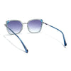 Voyage Select Cateye Sunglasses (Grey & Clear Lens | Grey Frame - SLMG6106)