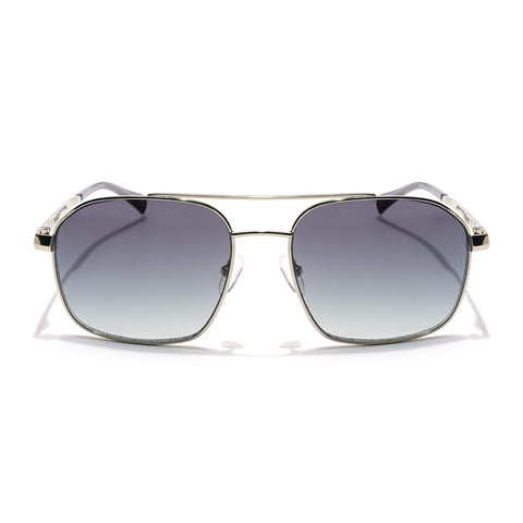 Voyage Select Wayfarer Sunglasses (Grey Lens | Silver Frame - SLMG6100)