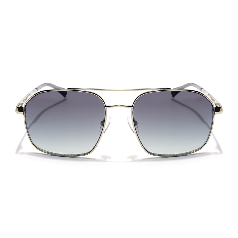 Voyage Select Wayfarer Sunglasses (Grey Lens | Silver Frame - SLMG6100)