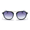 Voyage Select Wayfarer Sunglasses (Grey & Clear Lens | Black & Blue Frame - SLMG6115)