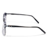 Voyage Select Square Sunglasses (Grey & Clear Lens | Black Frame - SLMG6109)