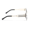 Prism | Black Rectangle Sunglasses - MG4201