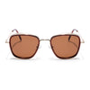 Rogue | Retro Square Brown Sunglasses MG2969