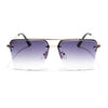 Gauge | Grey & Clear Wayfarer Sunglasses (58238MG4160)