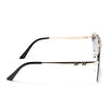 Gauge | Grey & Clear Wayfarer Sunglasses (58238MG4160)