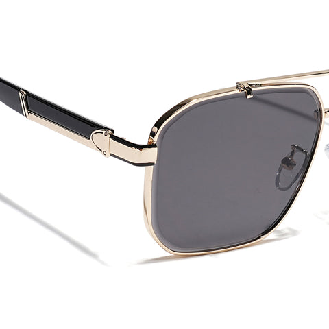 Co-Pilot | Golden Wayfarer Sunglasses | MG4163