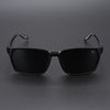 Wayfarer Polarized Sunglasses (Black Lens | Matt Black & Grey Frame - PMG5283)