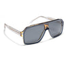 Grey Wrap Around Sunglasses - MG4745