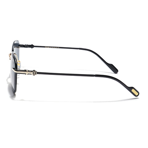 Tiger | Rimless Sunglasses (Black Lens) | MG6346