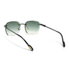 Tiger | Rimless Sunglasses ( Green & Clear Lens) | MG6611