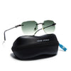 Tiger | Rimless Sunglasses ( Green & Clear Lens) | MG6611